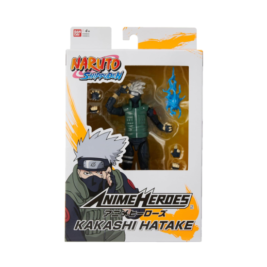 Bandai Anime Heroes Naruto- Hatake Kakashi 17Cm
